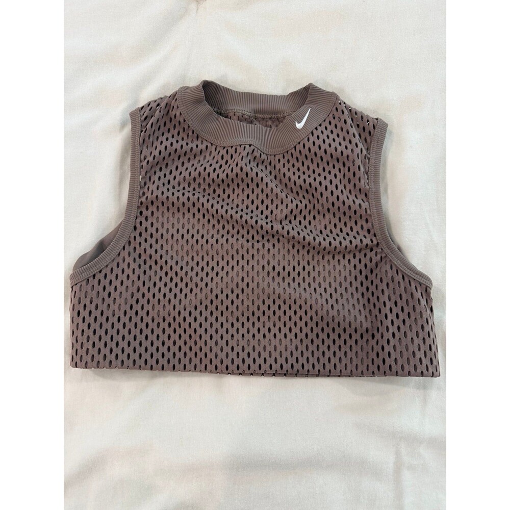 Nike Dri-FIT Mesh Cropped tank bra M